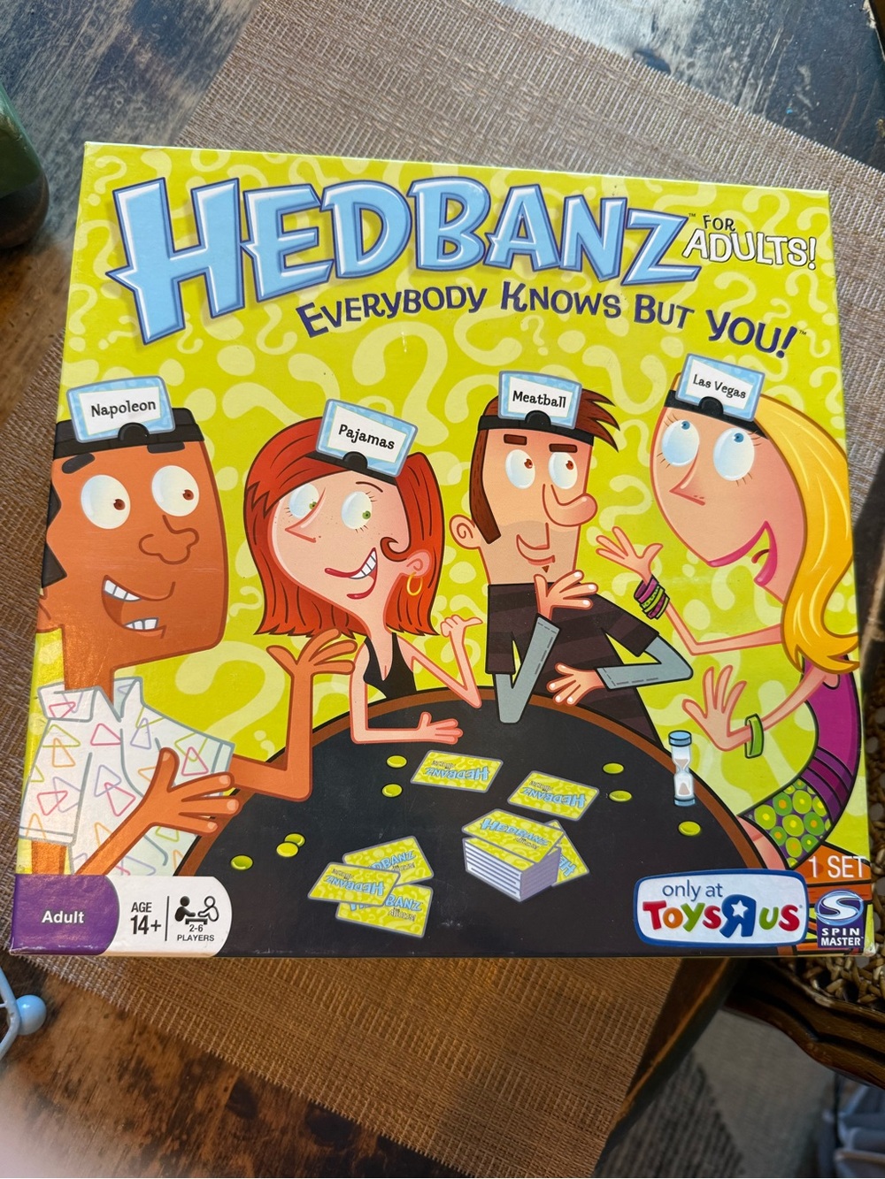 Hedban for Adults Party Game -